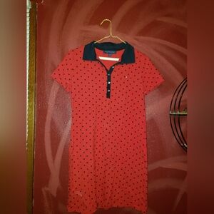 TOMMY HILFIGER WOMENS POLO DRESS